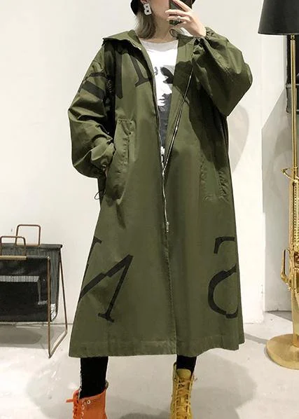 2024 army green coat plus size long fall coat hooded pockets zippered outwear Blazer Duffle Coat Pea Coat 2024 army green coat plus size long fall coat hooded pockets zippered outwear Blazer Duffle Coat Pea Coat