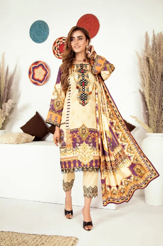 Ready to Wear Embroidered Dress with Shawl by Aleezay 02 Soft Wool Shawl Wrap