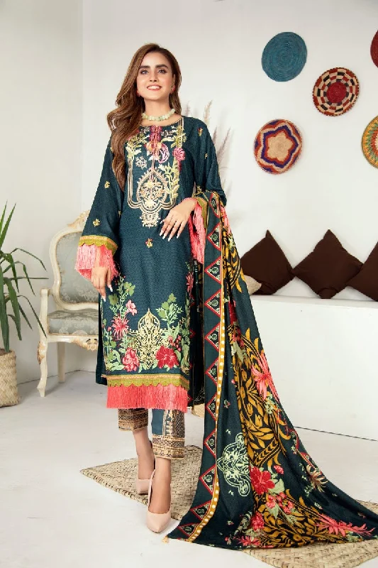 Winter Ready to Wear Embroidered Dress with Shawl by Aleezay 10 Comfortable Knitted Shawl Wrap Winter Ready to Wear Embroidered Dress with Shawl by Aleezay 10 Comfortable Knitted Shawl Wrap