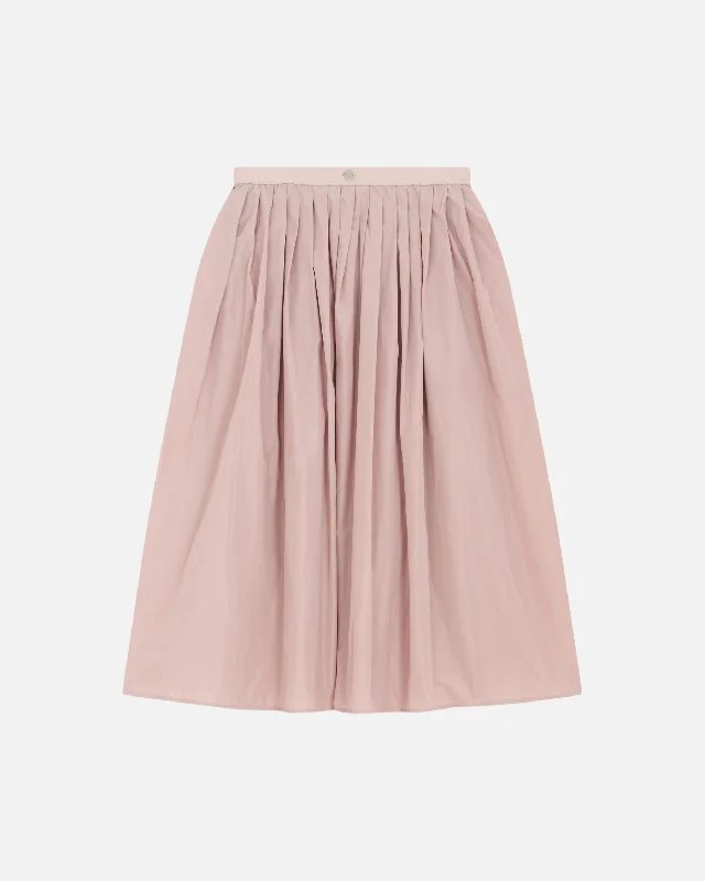 SHAPE MEMORY TAFFETA PETTICOAT Crew Neck V-Neck Boat Neck