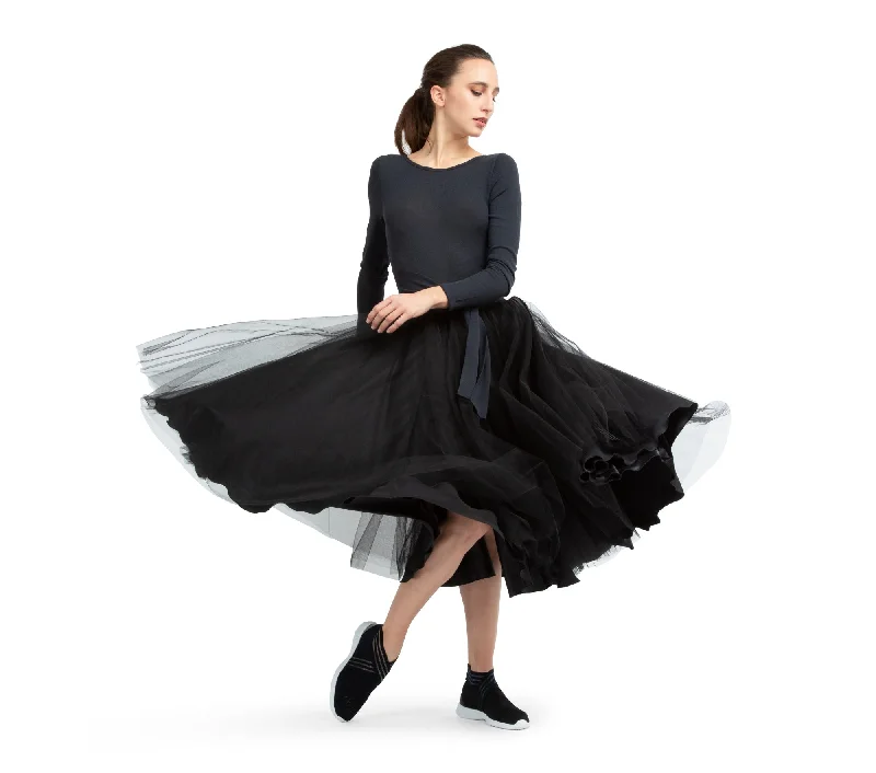 Long petticoat Ballerina-back again Houndstooth Coat Plaid Coat Tartan Coat