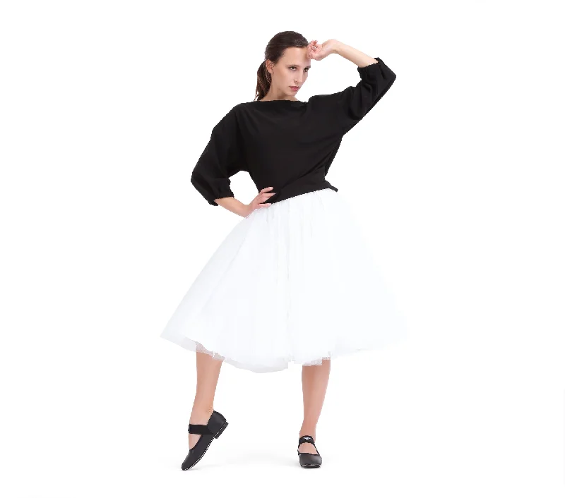 Mid-length ballerina petticoat Houndstooth Jacket Shearling Jacket Fleece Jacket