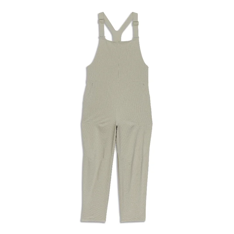 WovenAir™ Overalls - Resale Deep V-Neck Jumpsuit