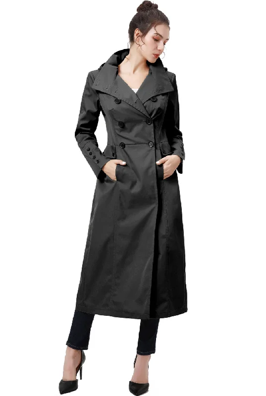 BGSD Women Kelly Waterproof Hooded Maxi Trench Coat Comfortable Trench Coat for Women BGSD Women Kelly Waterproof Hooded Maxi Trench Coat Comfortable Trench Coat for Women