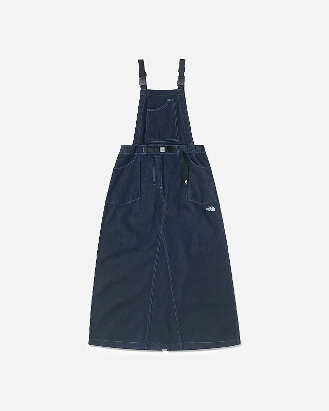 Denim Overalls Dress Street Style Jumpsuit
