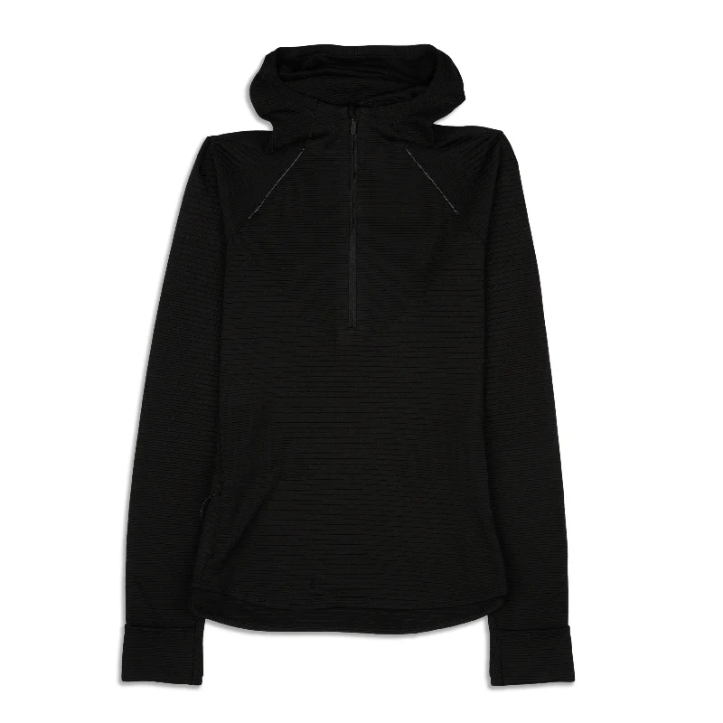 Ventscape Hooded Balaclava Long Sleeve - Resale Hoodie with High-Low Hem Asymmetrical Trendy Ventscape Hooded Balaclava Long Sleeve - Resale Hoodie with High-Low Hem Asymmetrical Trendy