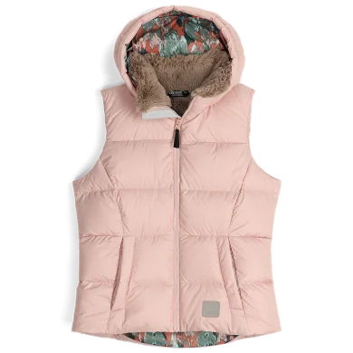 Women's Coldfront Hooded Down Vest II Oversized Hoodie Comfort Casual