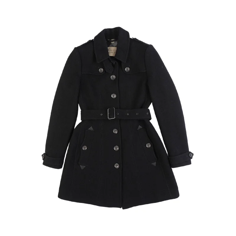 Burberry Brit Trench Coat - Women's 4 Fashionable Tartan Trench Coat