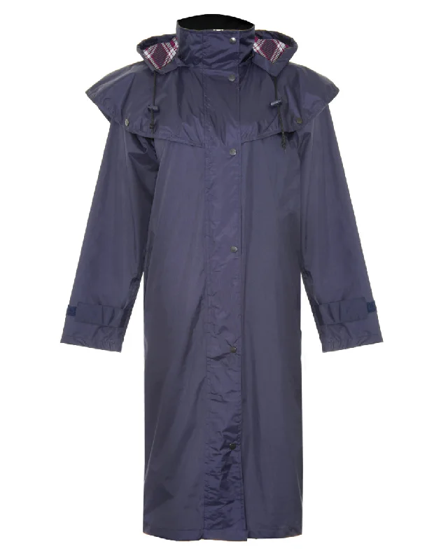 Champion Sandringham Long Waterproof Coat Wool Cashmere Tweed