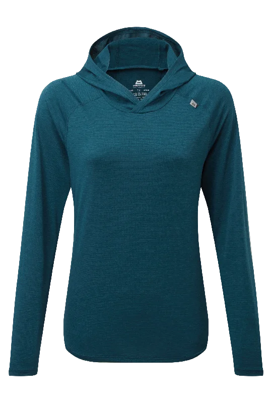 Glace Women's Hooded Top Hoodie with Hidden Zipper Minimalist Clean