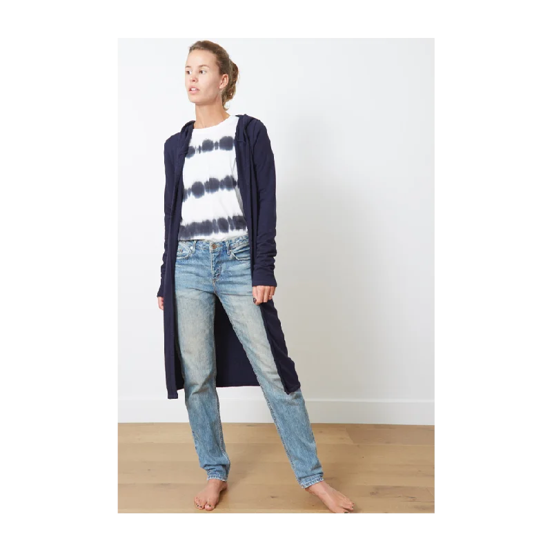 Good hYOUman Women's The Bae - No Graphic Peacoat Front Pockets Side Pockets Patch Pockets Good hYOUman Women's The Bae - No Graphic Peacoat Front Pockets Side Pockets Patch Pockets