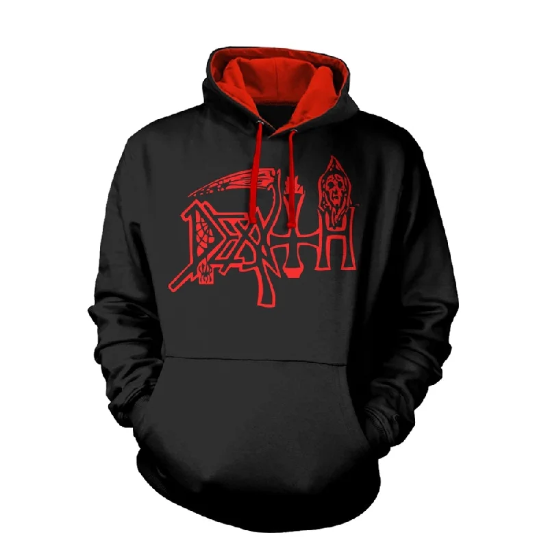 Death Unisex Hooded Top: Scream Bloody Gore (back print) Hoodie with Velcro Closure Adjustable Secure Death Unisex Hooded Top: Scream Bloody Gore (back print) Hoodie with Velcro Closure Adjustable Secure