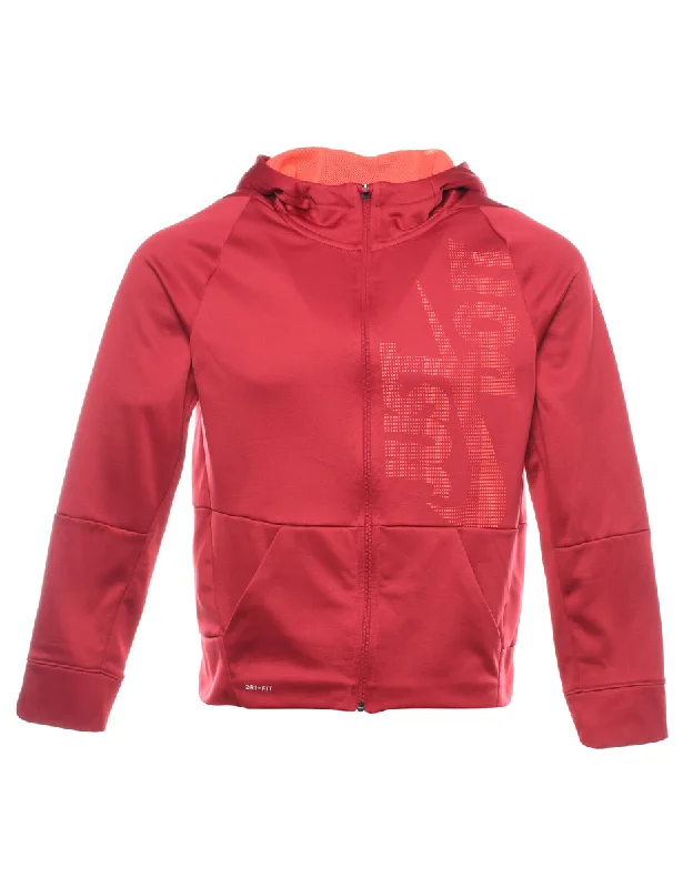 Nike Hooded Track Top - XS Hooded Sweatshirt Casual Wear Street Style
