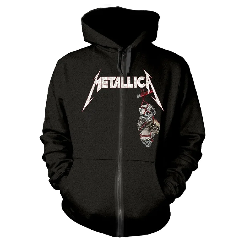Metallica Unisex Hooded Top: Death Reaper (back print) Hoodie with Elastic Waist Stretchable Comfortable Metallica Unisex Hooded Top: Death Reaper (back print) Hoodie with Elastic Waist Stretchable Comfortable