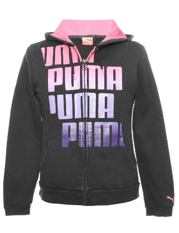 Puma Hooded Track Top - S Hoodie with Slim Fit Tailored Modern