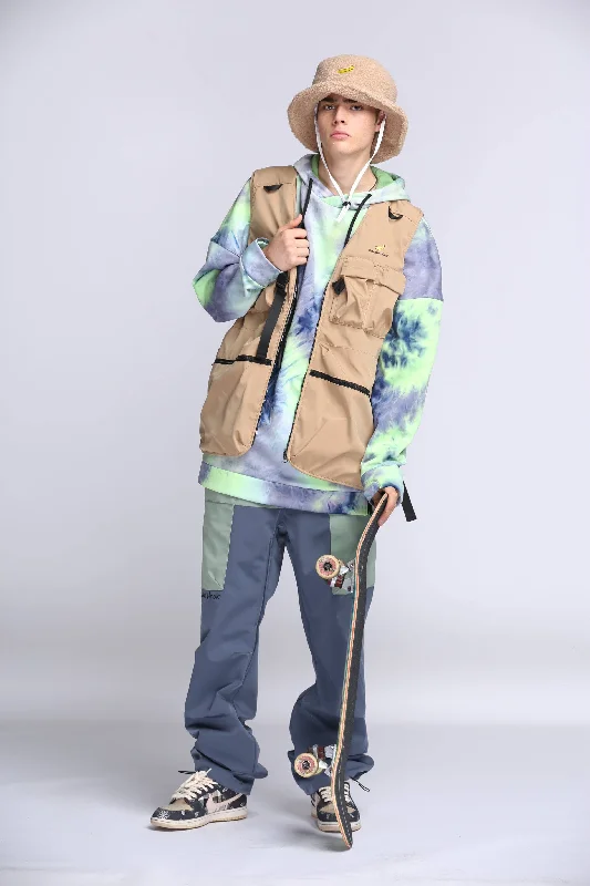 Tolasmik x Banana Hook Light Camel Waistcoat - Unisex Casual Checkered Waistcoat Vest Tolasmik x Banana Hook Light Camel Waistcoat - Unisex Casual Checkered Waistcoat Vest