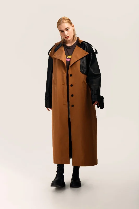 Vikisews Peyton Trench Coat PDF Trendy Cotton Trench Coat