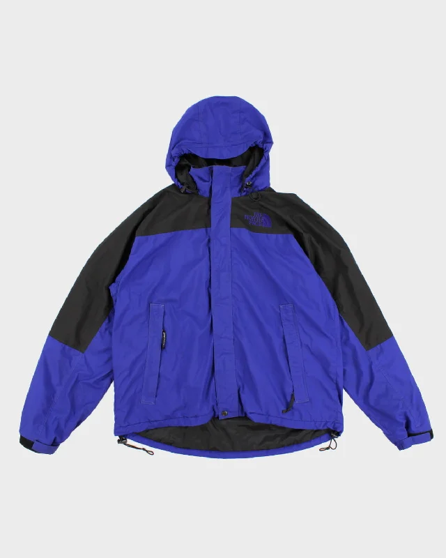 Vintage 90s The North Face Hooded Windbreaker - L Hoodie Crop Top Short Trendy