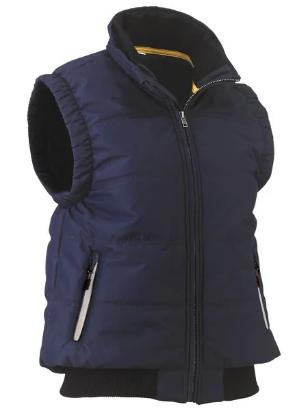 BISLEY Women's Puffer Vest (BVL0828) Elegant Checkered Vest