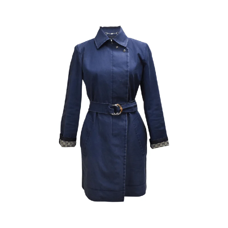 Gucci Trench Coat - Women's 40 Comfortable Trench Coat Design