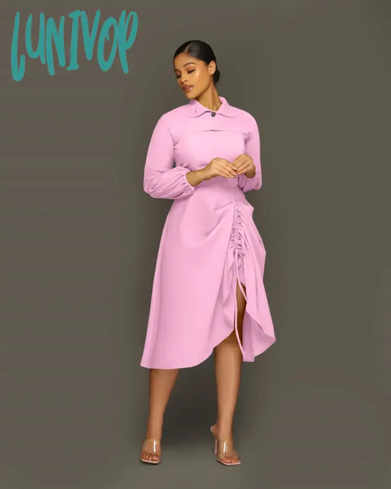 Lunivop Autumn Elegant Dress Women Fashion Office Ladies Solid Shirt Drawstring Dress Solid Sleeveless Dress Short Shawl 2 Piece Set Chic Knit Shawl Poncho Lunivop Autumn Elegant Dress Women Fashion Office Ladies Solid Shirt Drawstring Dress Solid Sleeveless Dress Short Shawl 2 Piece Set Chic Knit Shawl Poncho