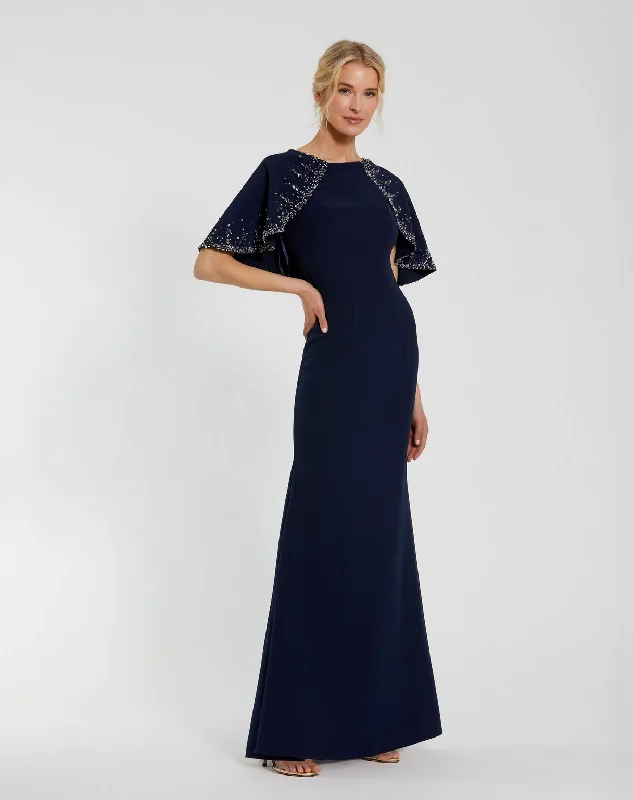 Mac Duggal 2271 Long Formal Shawl Mother of the Bride Dress Fashionable Silk Shawl Wrap Mac Duggal 2271 Long Formal Shawl Mother of the Bride Dress Fashionable Silk Shawl Wrap