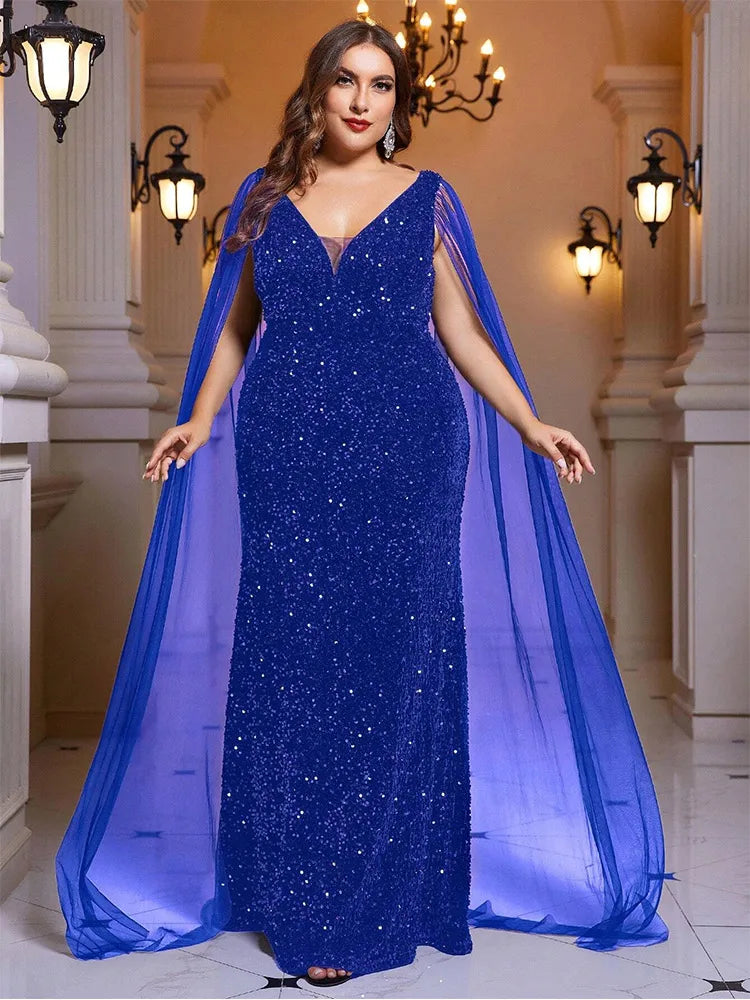 Plus Size A-Line Velvet Sequin Chiffon Shawl Long Evening Dress Soft Wool Shawl Wrap Plus Size A-Line Velvet Sequin Chiffon Shawl Long Evening Dress Soft Wool Shawl Wrap