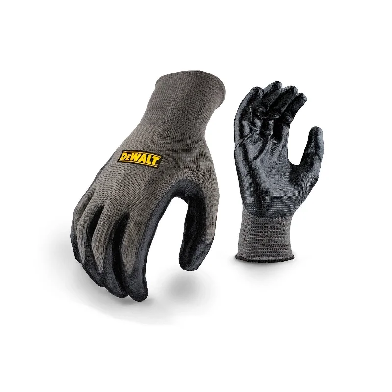 Dewalt Nitrile Coated Gripper  Grey/Black Jersey Tulle Batik