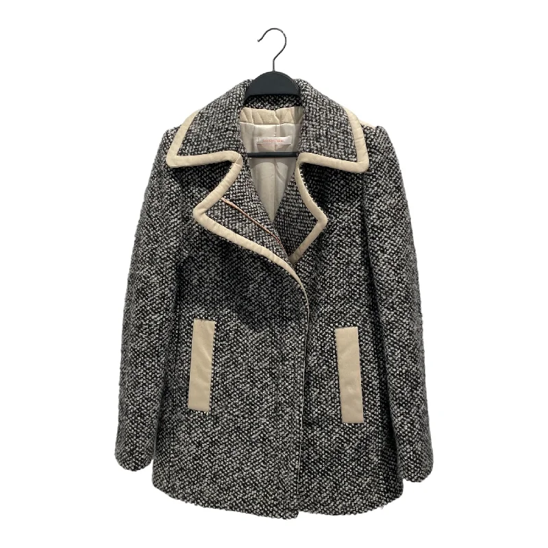 SEE BY CHLOE/Peacoat/34/Wool/BLK/SPECKLE Cuffed Rolled Raglan