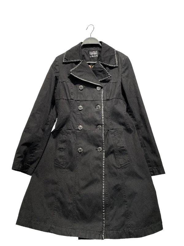 Jean Paul Gaultier/Peacoat/44/Cotton/BLK/ Sequined Lace Ribbed