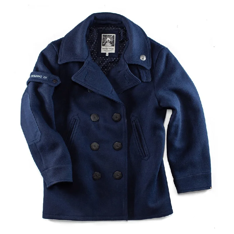 Boardwalk Peacoat Stand-Up Roll-Neck Turtle