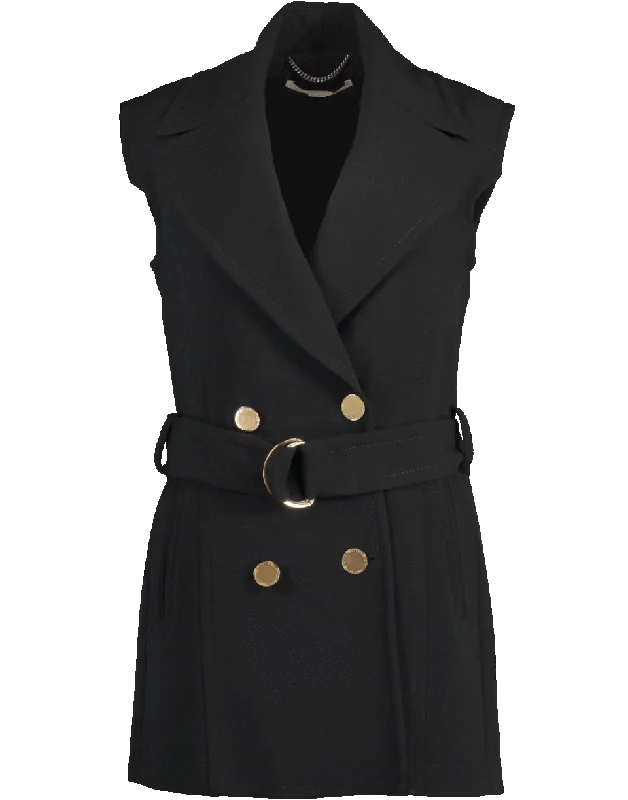 Bruce Sleeveless Waistcoat Stylish Belted Waistcoat Jacket
