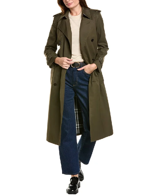 Burberry Trench Coat Chic Sleeveless Wool Trench