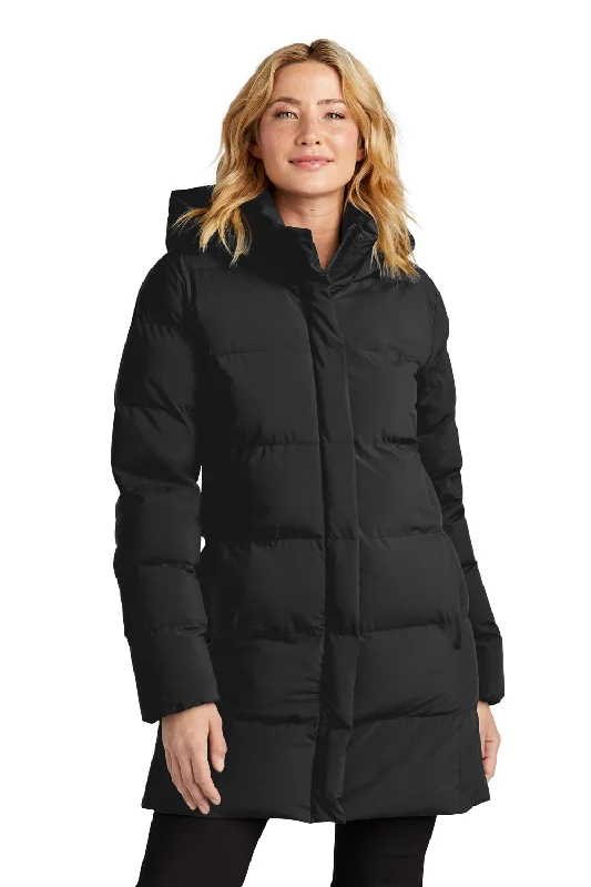 Mercer+Mettle Womens Water Resistant Full Zip Hooded Puffy Parka - Deep Black Graphic Hoodie Design Print Mercer+Mettle Womens Water Resistant Full Zip Hooded Puffy Parka - Deep Black Graphic Hoodie Design Print