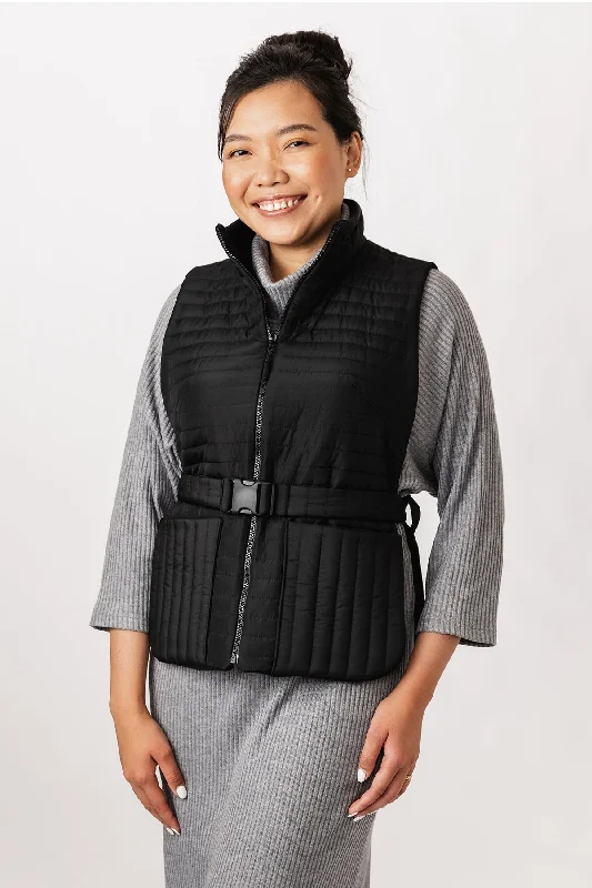 Named Saana Puffer Vest Longline Tailored Vest