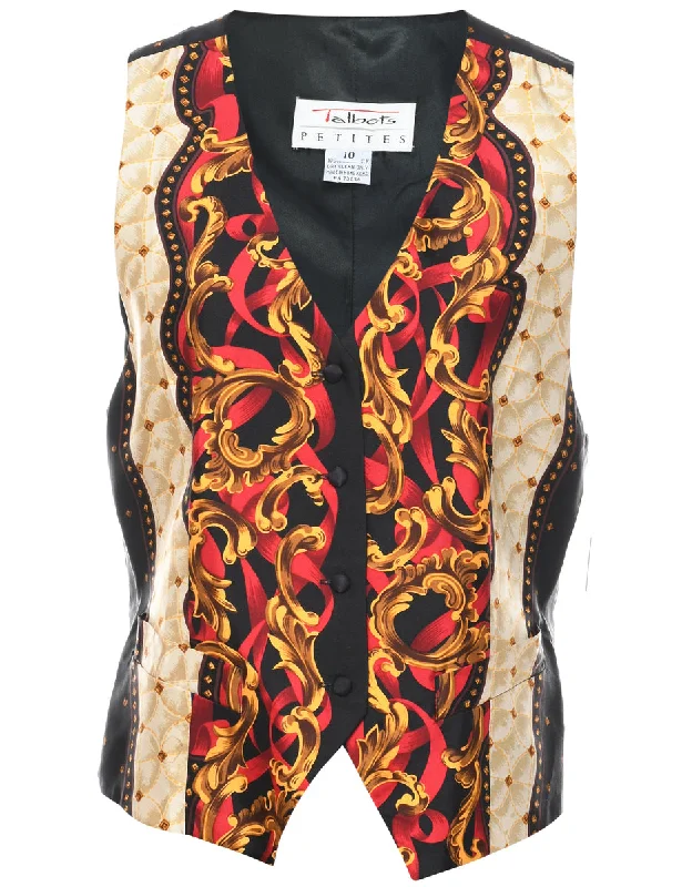 Silk Talbots Waistcoat - M Trendy Down Waistcoat Vest