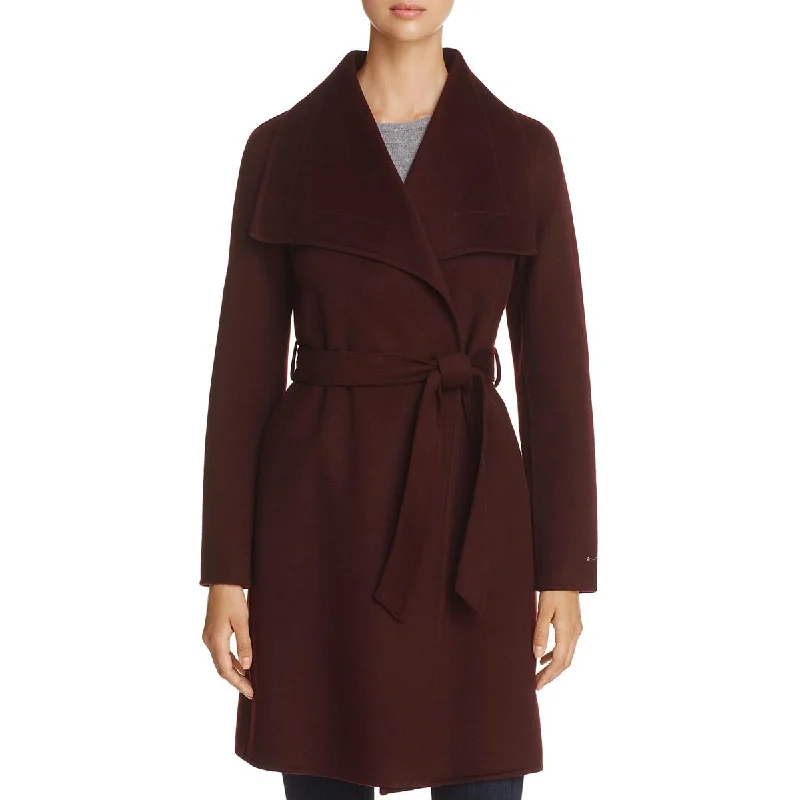 T Tahari Ellie Women’s Double Face Shawl Collar Wool Wrap Coat Soft Knit Shawl Poncho T Tahari Ellie Women’s Double Face Shawl Collar Wool Wrap Coat Soft Knit Shawl Poncho