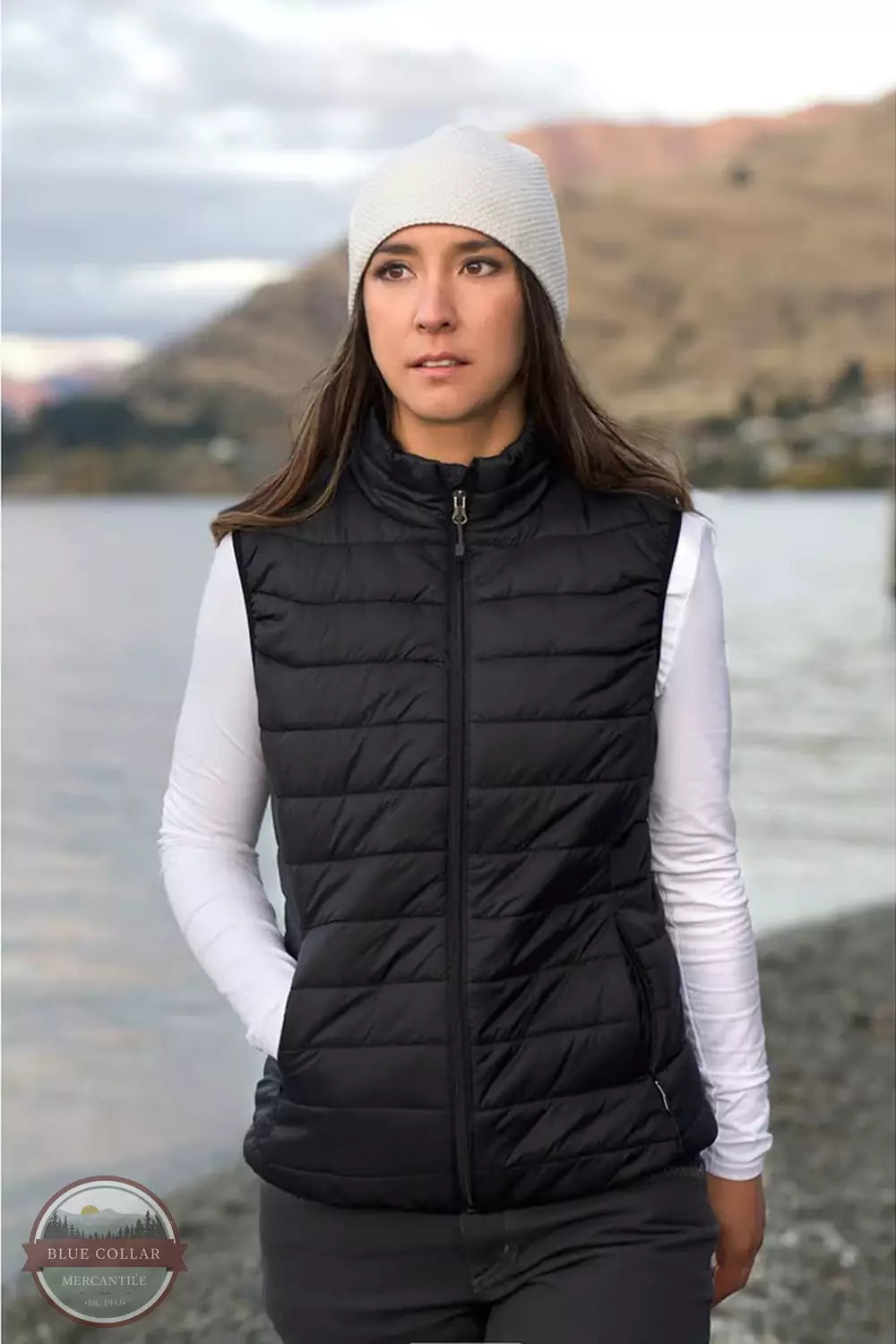 7625 Lightweight Polyloft Puffer Vest Classic Tailored Vest