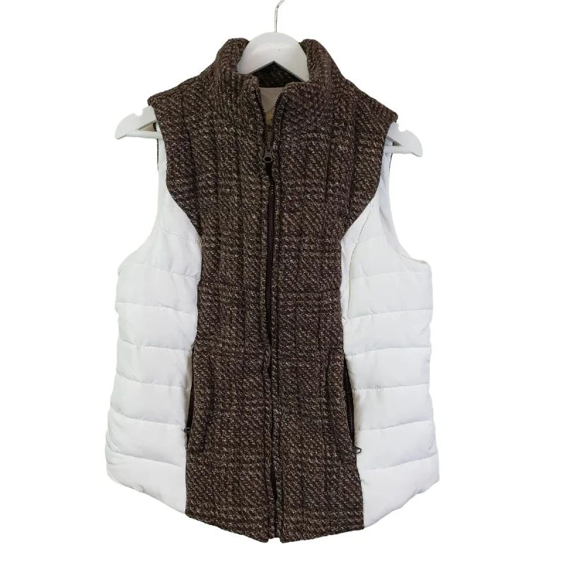 Ruff Hewn Wool Blend Puffer Vest Size Small Minimalist Wool Vest