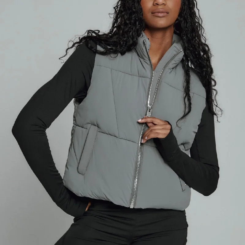 7D Sage Puffer vest Lightweight Utility Vest