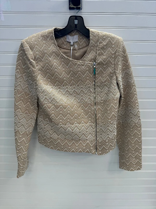 Blazer By 1.state In Tan & White, Size: S New Women's Blazer