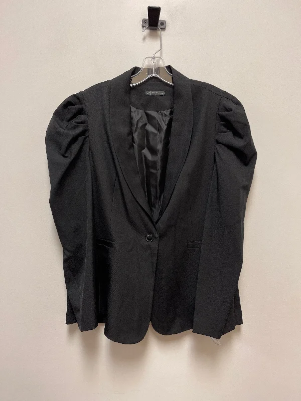 Blazer By Adrianna Papell In Black, Size: M Summer Women's Jacket