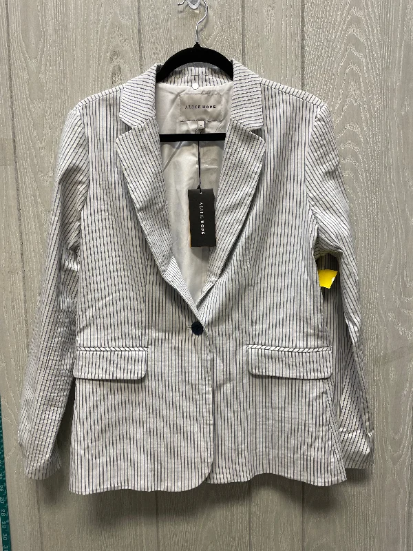 Blazer By Alice hope In Striped Pattern, Size: L Women's Trendy Blazer