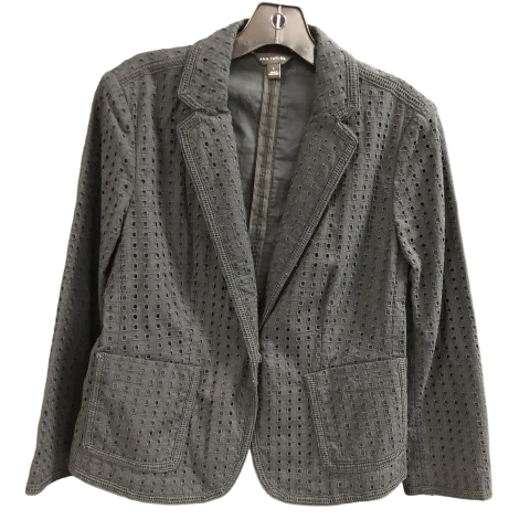 Blazer By Ann Taylor In Black, Size: 6 Women's Patchwork Suit