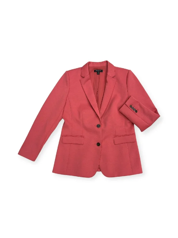 Blazer By Ann Taylor In Pink, Size: 10p Women's Premium Blazer
