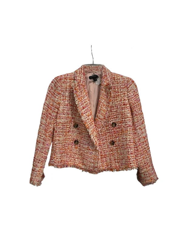Blazer By Ann Taylor In Pink, Size: Xxsp Women's Denim Suit