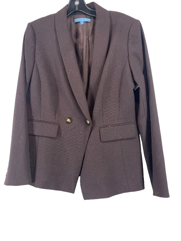 Blazer By Antonio Melani In Brown, Size: 10 Women's Vacation Suit