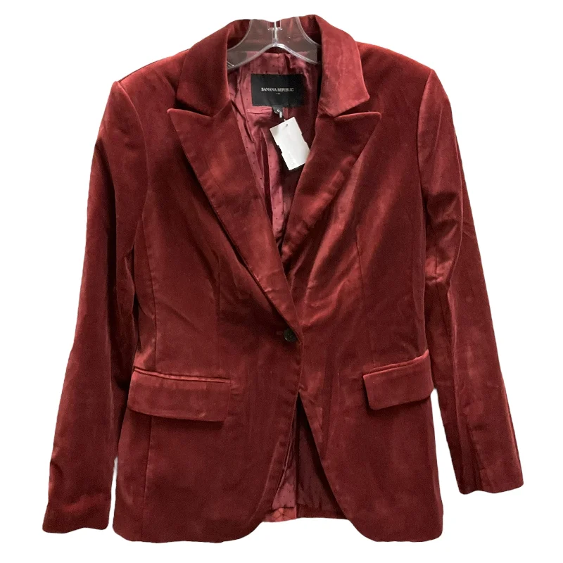 Blazer By Banana Republic In Orange, Size: 0 Women's Professional Jacket