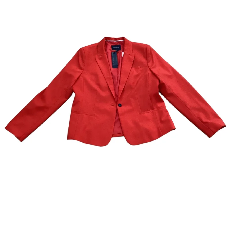Blazer By Banana Republic In Red, Size: 14 Women's Custom Jacket