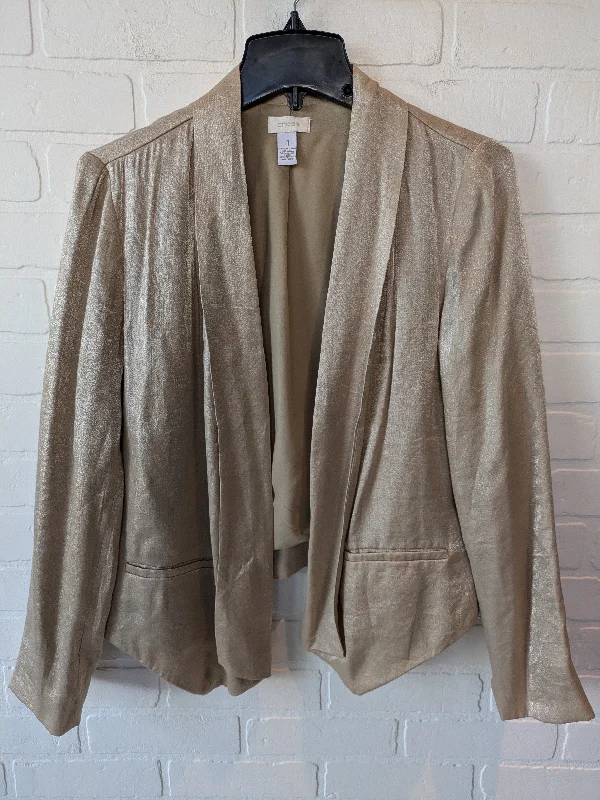 Blazer By Chicos In Gold, Size: M Women's Formal Blazer